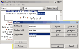 Spell Checking with Addict 3 by Addictive Software