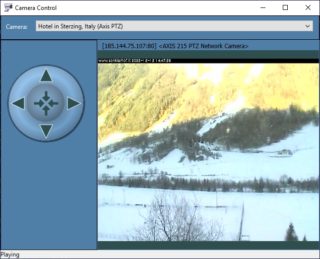 RVMedia: colored camera control component