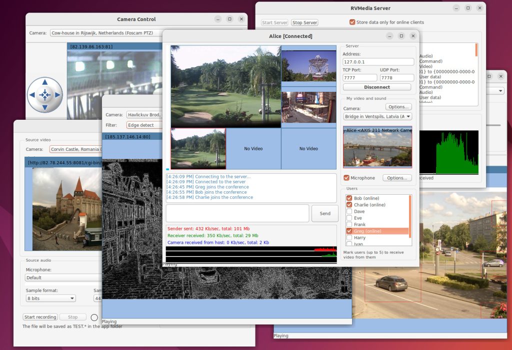RVMedia FireMonkey for Linux demo projects
