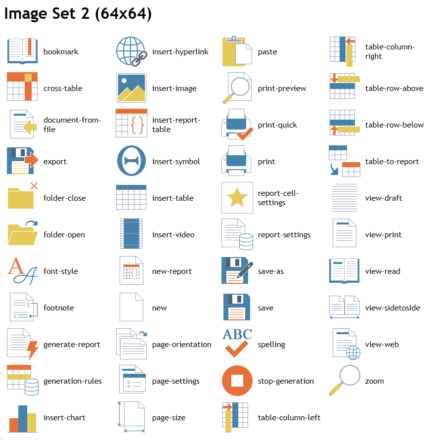 TRichView 64x64 toolbar images