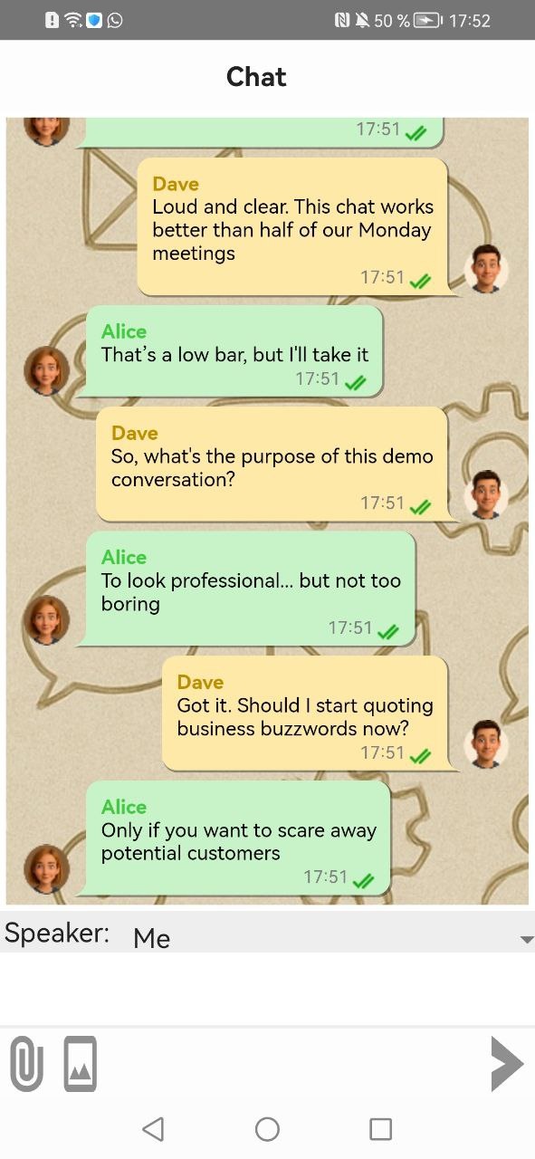 TRVChat - Android version of Delphi chat