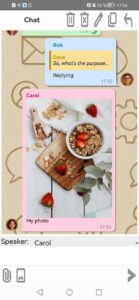 TRVChat - Android version of Delphi chat with quote and image